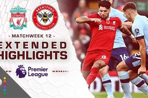 Liverpool v. Brentford | PREMIER LEAGUE HIGHLIGHTS | 11/12/2023 | NBC Sports