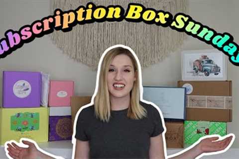 Subscription Box Sunday | Vol. 2 November 2023