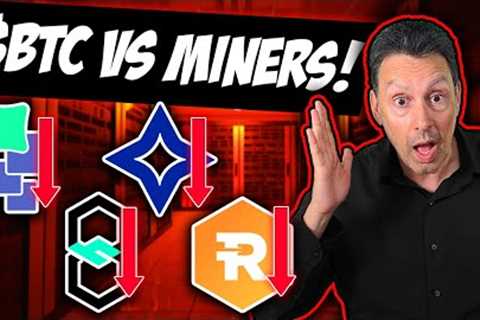 The $BTC Bitcoin Miners Are Broken...