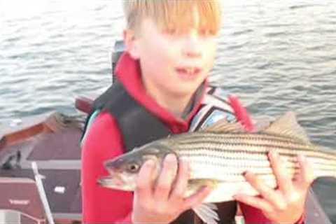 2023 Lake Murray striper fishing!
