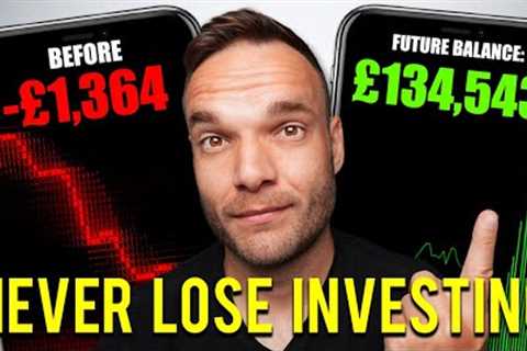 Never lose money in the stock market ever again. The only 3 things you need to know.