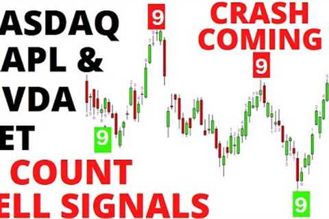 Get Ready For A Stock Market CRASH Encore Performance- NASDAQ AAPL NVDA All Get 9 Count Sell Signals