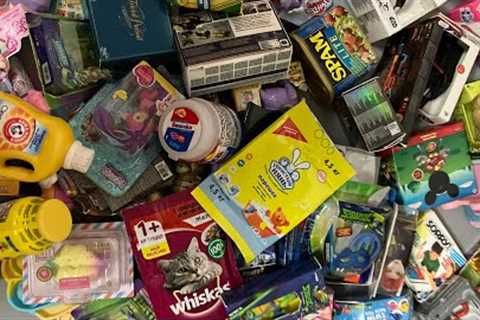 ASMR Organizing part of mini brands unboxing  miniature tiny toys mini kitchen opening mini brands