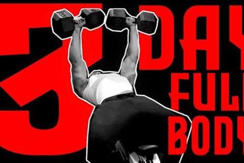 3 Day Full Body Training Routine!