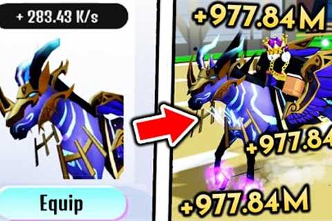 I Got FASTEST HORSE in Roblox Horse Race Simulator..