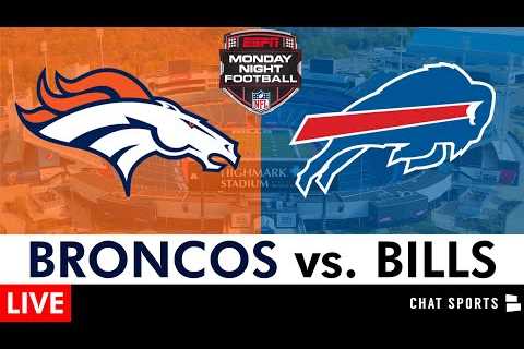 Broncos vs. Bills LIVE Streaming Scoreboard, Free Play-By-Play, Highlights | NFL Week 10 On ESPN MNF
