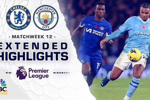 Chelsea v. Manchester City | PREMIER LEAGUE HIGHLIGHTS | 11/12/2023 | NBC Sports
