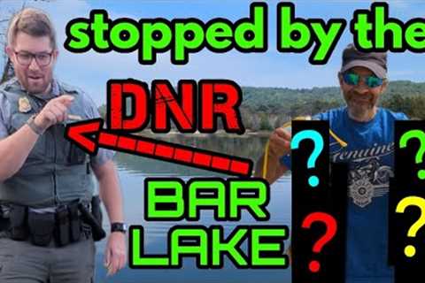 Fishing on Bar Lake with Cousin Mark and Fam. ( Caught by DNR )
