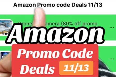 Ways to save money online shopping! Amazon Deals starting 11/13
