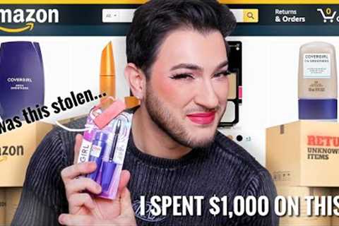I spent $1,000 on a Amazon Returns Beauty Mystery Box!