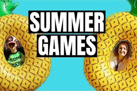 3 COOL OUTDOOR GAMES for Kids Parties