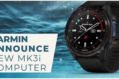 Garmin Announce New Descent Mk3i Dive Computer #scuba #garmin #descentmk3