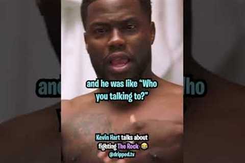 Kevin Hart Wants to Box The Rock 😂