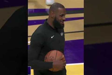 LeBron James Mic'd up &amp; Having fun!🤣