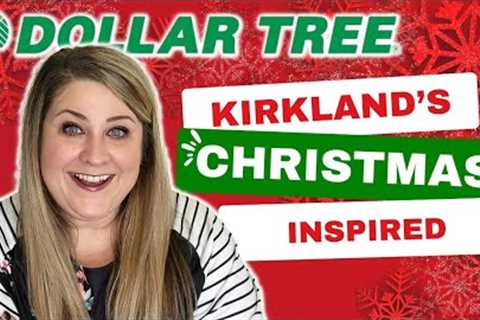 Dollar Tree Craft Ideas for Christmas! Kirkland's Inspired Craft Projects! Create the Look for Less!
