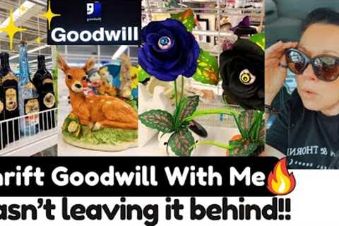 that was a lie, thrifting goodwill for home decor🔥