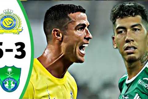 Ronaldo Still The KinG 👑🔥- AlNassr vs AlAhli 5-3 - Ronaldo , Mane Skills 🚀- All Goals &amp;..