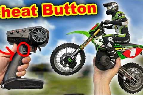 RC Motorbike Has Cheat Button