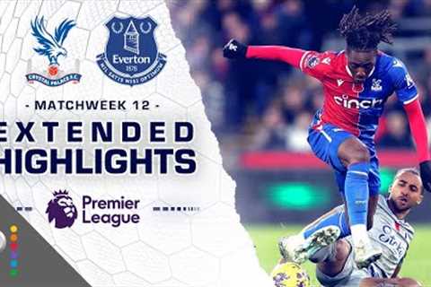 Crystal Palace v. Everton | PREMIER LEAGUE HIGHLIGHTS | 11/11/2023 | NBC Sports