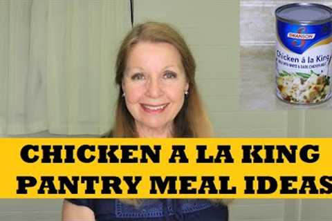 Chicken A La King Food Storage Stockpile Meal Ideas...Prepper Pantry Shelf Meals In A Bag