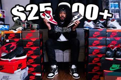 My ENTIRE $25,000+ Sneaker Collection (100+ Pairs)