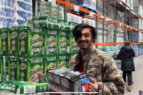 Monday Vlog | Costco Grocery Shopping| Bangladeshi student in Canada | Abid🇧🇩🇨🇦 ​⁠