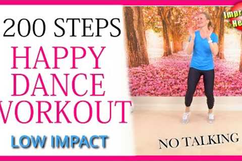 5200 Steps Happy DANCE Workout with Improved Health Benefits