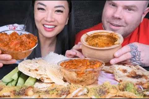INDIAN FOOD MUKBANG (Aaron's TRAVELLING TIPS) | SASVlogs
