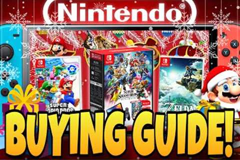 Nintendo Switch 2023 Games Holiday Gift Guide!