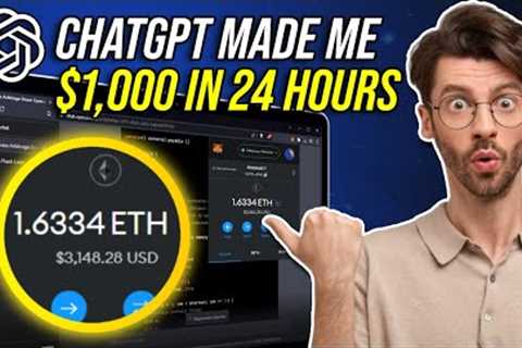 How I Made $1,000 in 24 HOURS With A ChatGPT Arbitrage Bot - EASY 2023