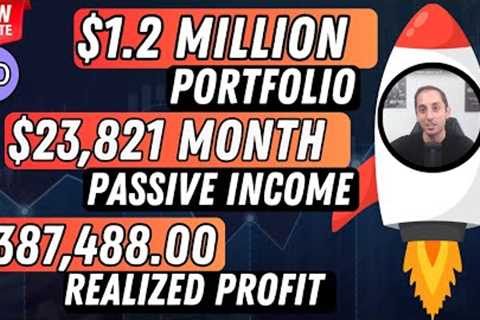 My $1.2 Million Stock Portfolio Unveiled | 🚀🚀$23,821/Month Passive Income - UPDATE #30