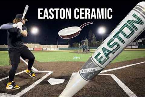 Hitting with the 1989 Easton CERAMIC Baseball Bat (Review)