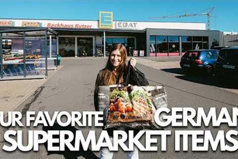 German supermarket items that Americans buy all the time (let's go shopping!)