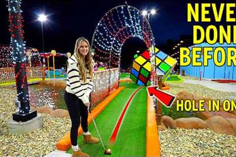 Elisha Made the NEARLY IMPOSSIBLE Hole in One!