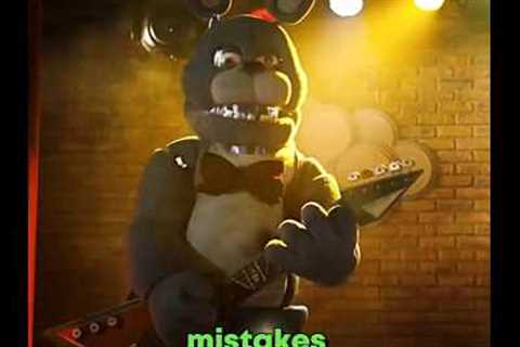 Funny Mistakes in FIVE NIGHTS AT FREDDY'S MOVIE... #shorts