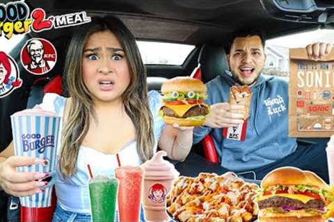 Eating ONLY NEW Fast Food Menu ITEMS for 24 HOURS!