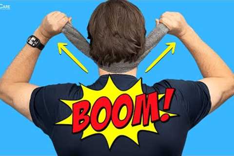 How to Decompress Your Neck and Upper Back | INSTANT RELIEF!