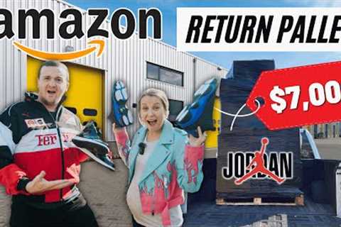 We Spent $750 on a Pallet of Amazon Returns - Unboxing $7000 in MYSTERY Items!