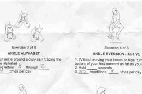 Exercising your feet … who knew?