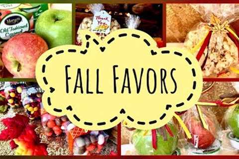 Fall DIY Edible Thanksgiving Dinner Party Favors | Fall Wedding Favor Ideas