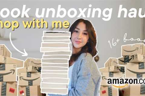 huge book unboxing haul📖😮 come online book shopping with me