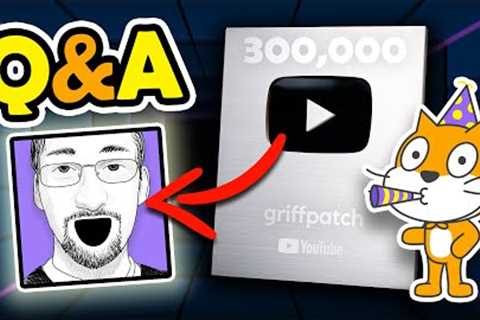 100K Silver Play Button Unboxing + Griffpatch Q&amp;A Special