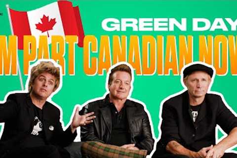 GREEN DAY TALKS SAVIORS, WEIRDEST HOBBIES AND 2023 GREY CUP | MUCHMUSIC