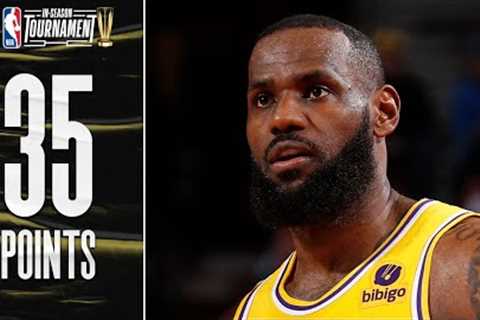 🐐 LeBron James with 35 PTS, 9 AST vs Trail Blazers, FULL Highlights