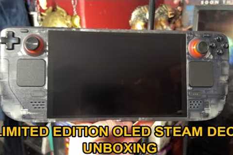 LIMITED EDITION OLED STEAM DECK - Unboxing &amp; First Impressions