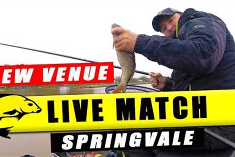 A NEW VENUE Challenge! Springvale Open Match | Live Match Fishing