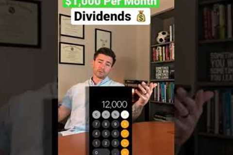 How To Make $1,000 Per Month in Dividends (SIMPLE!)