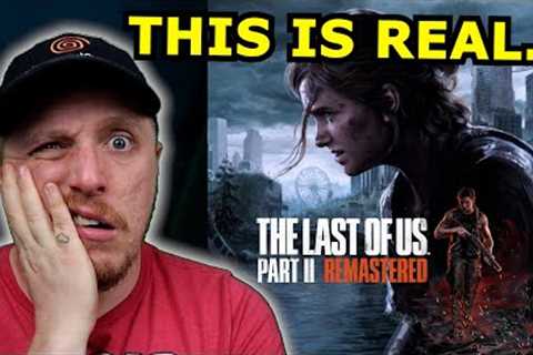 This is...STRANGE? - Sony CONFIRMS Last of Us Part II Remastered on PS5!