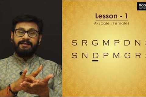 Nihal Maatangi School  Saraliswaras- Lesson-1 |  Scale -  A. 4-speeds