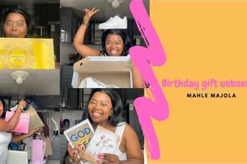 Unboxing my 30th birthday gifts
